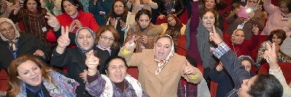 Les femmes ittihadies en première ligne