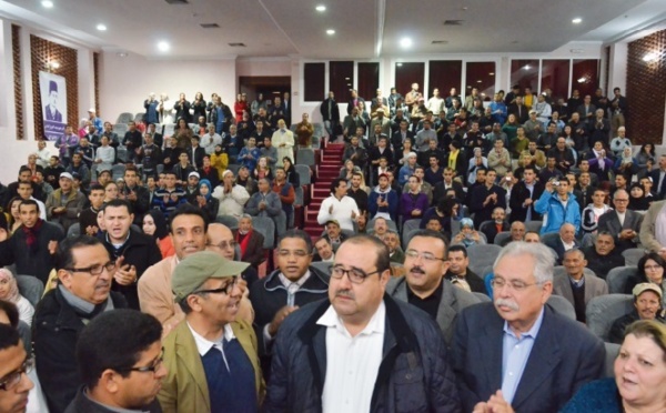Driss Lachguar au 1er Congrès de la Chabiba ittihadia à Agadir