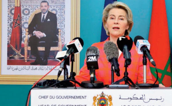Ursula von der Leyen : Le Maroc est un pays avec lequel nous avons construit un partenariat stratégique, étroit et solide