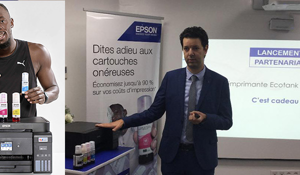 Le légendaire Usain Bolt mobilisé pour la promotion de l’imprimante EcoTank sans cartouches d’Epson