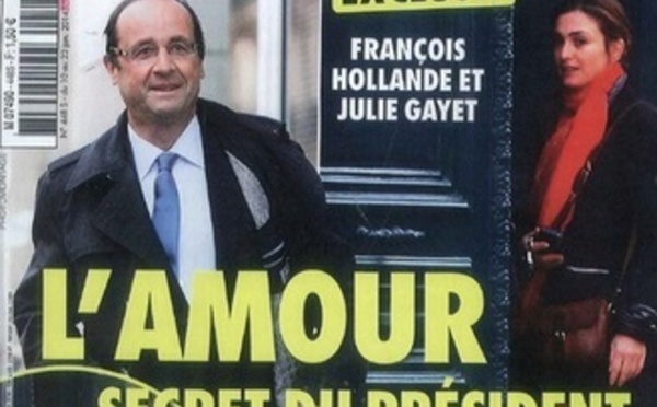 Vu d’ici : La vie sentimentale du président  étalée à la "une"