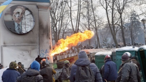 Entrée en vigueur des lois contre les manifestants en Ukraine