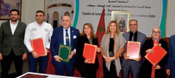 La CCIS de Casablanca-Settat s'allie avec plusieurs organismes dans différents secteurs