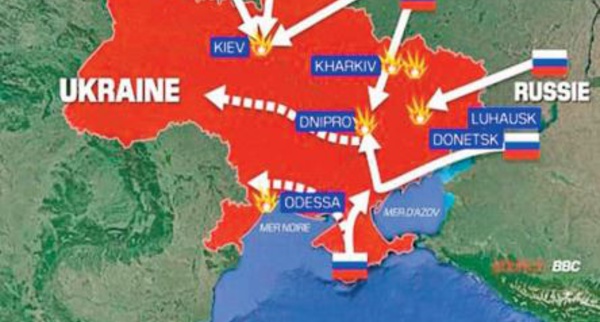 L’offensive russe contre l’Ukraine se poursuit avec son lot de victimes et de dégâts