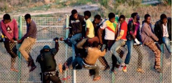 Nouvelle entrée de migrants au préside occupé de Mellilia