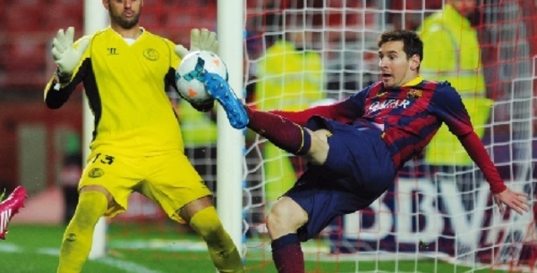 Messi émerge du déluge, le Barça surnage