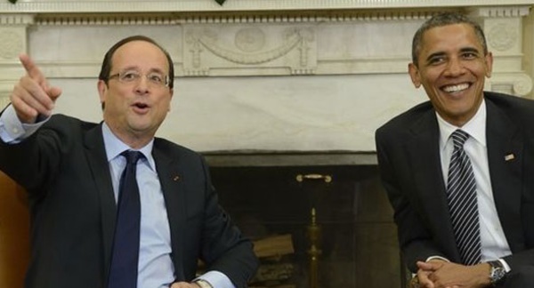 Obama et Hollande affichent entente  et loyauté mutuelles