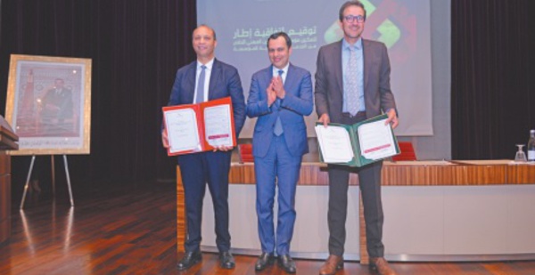 Signature d’ une convention pour l’accès des employés de la formation professionnelle privée aux prestations de la Fondation Mohammed VI
