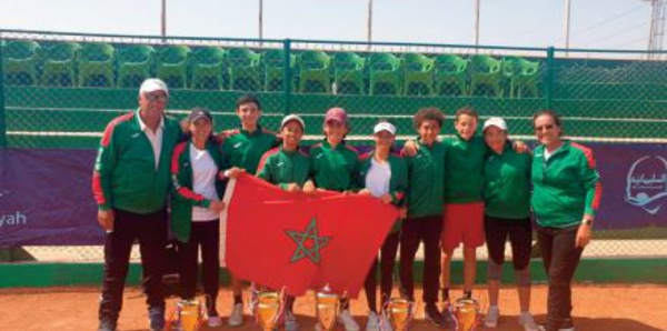 Championnat d’Afrique des U14 de tennis: Consécration de l’équipe du Maroc