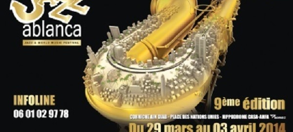 Jazzablanca fera vibrer la ville blanche du 29 mars au 3 avril
