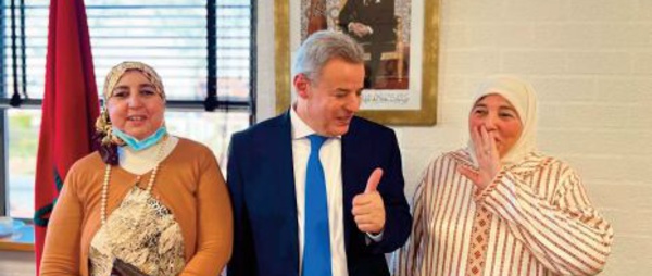 L’ ambassadeur du Maroc aux Pays-Bas auprès des MRE de Hertog Den Bosch