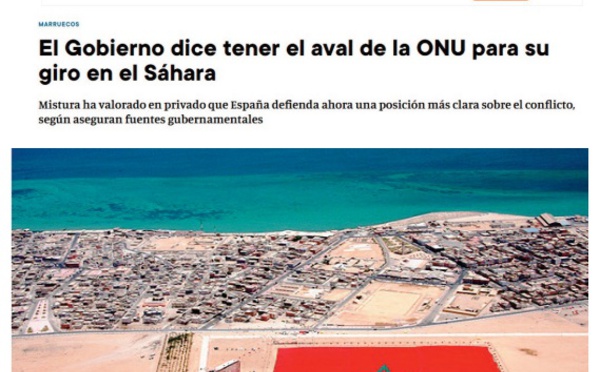 Madrid assuré du soutien de l’ONU pour sa position concernant le Sahara marocain