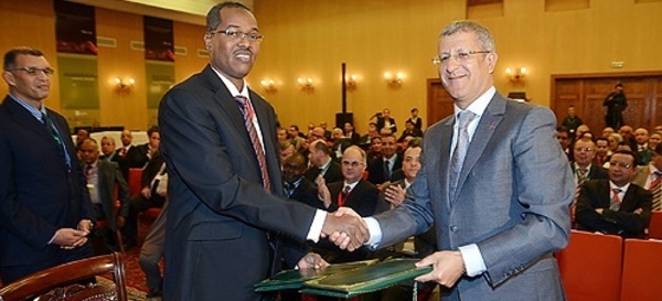 Conventions de coopération entre l'ONCF et les  sociétés de chemins de fer du Gabon et de Djibouti