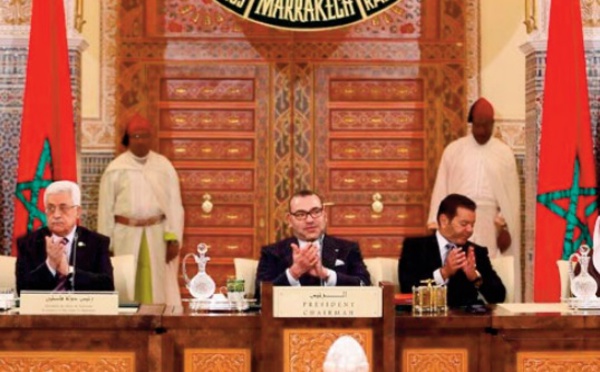 Forts soutien et appréciation au Comité Al Qods et à son Président SM le Roi