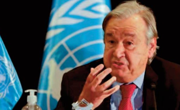 Guterres à Boutcha et Irpin