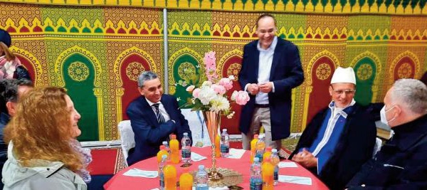 Iftar collectif au Castello di Melegnano
