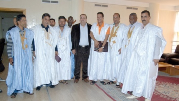 Driss Lachguar reçoit les professionnels de la pêche  à Oued Eddahab-Lagouira