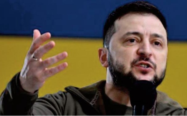 Zelensky lance une campagne mondiale de financement participatif pour aider l'Ukraine