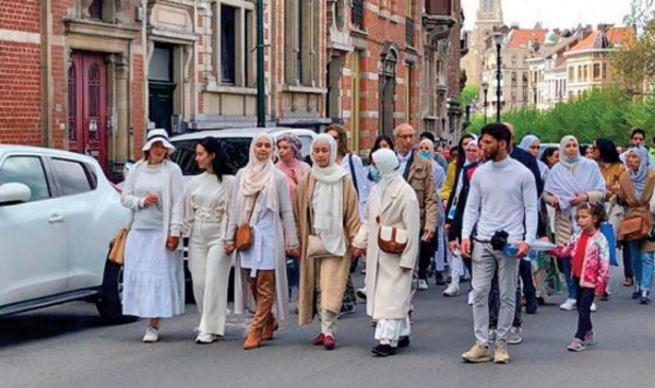 Marche blanche à Bruxelles