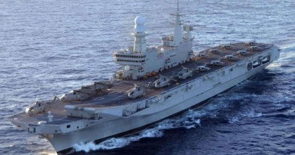 La marine militaire italienne en rade au port de Casablanca