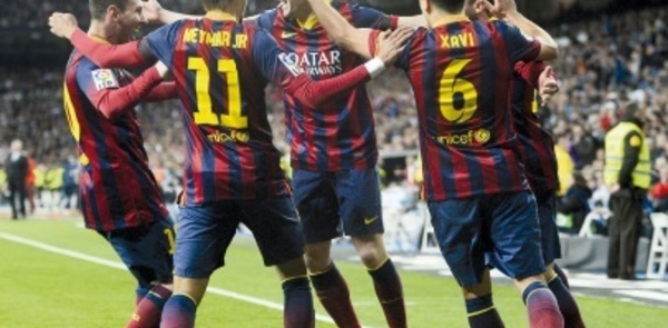 Le Barça double le Real au Bernabeu
