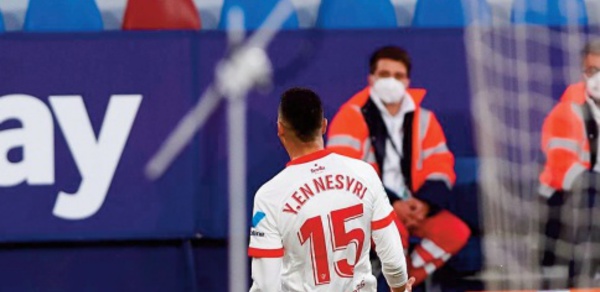 En-Nessyri assure la qualification de Séville à la Ligue des champions