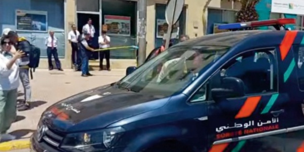 Sous la menace d’une arme blanche, vol dans une agence bancaire à Casablanca