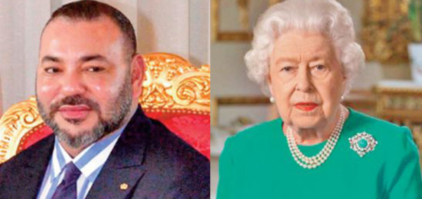 Message de félicitations de S.M le Roi à la reine Elizabeth II à l'occasion de son anniversaire