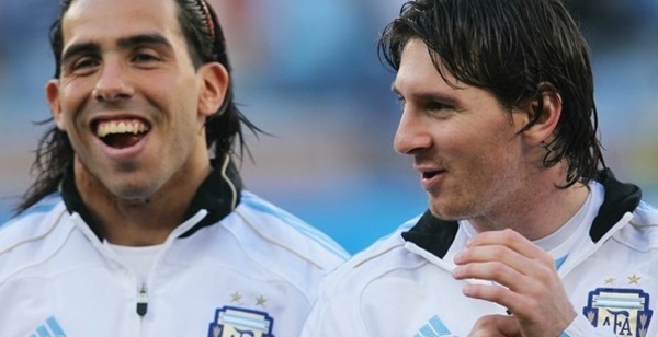 Tevez: “Avec Messi on s’entend bien”