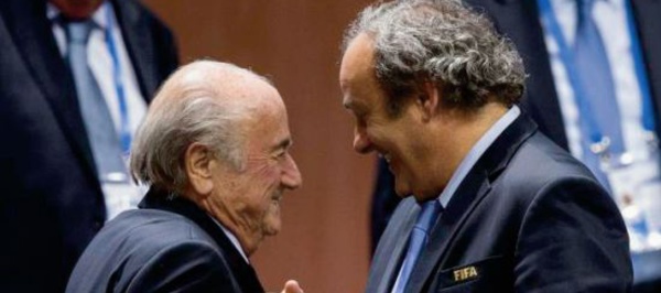 Prison avec sursis requise contre Platini et Blatter