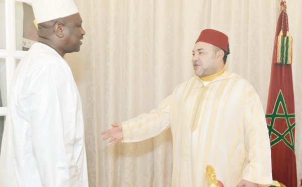 S.M le Roi reçoit le ministre ivoirien  de l'Intérieur et de la Sécurité à Dakhla