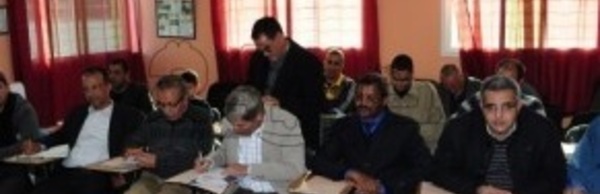 Premier meeting du  para-athlétisme à Khouribga