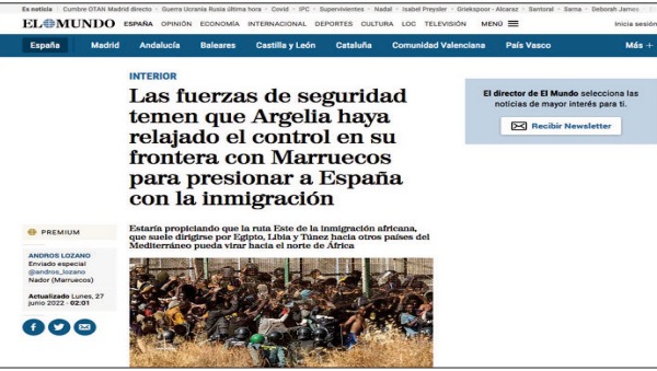 El Mundo met en cause l’implication d’Alger dans l’assaut contre Mellilia