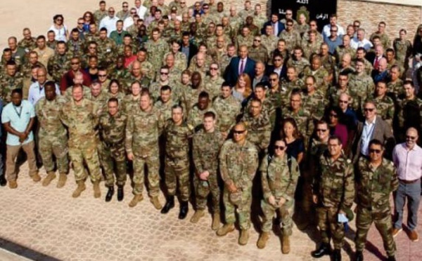 Clôture au Cap Draâ à Tan Tan de l’“African Lion 2022 ”