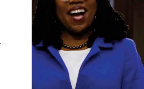 La juge Ketanji Brown Jackson Première femme noire à la Cour suprême des Etats-Unis