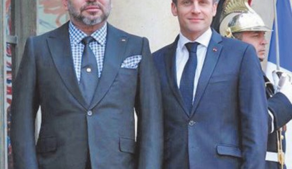 S.M le Roi félicite le Président français à l'occasion de la fête nationale de son pays