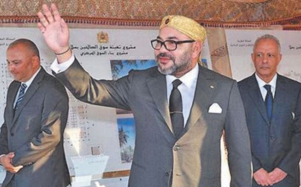 S.M le Roi donne Ses Hautes Instructions pour l'ouverture de “Souk Assalihine ” de Salé