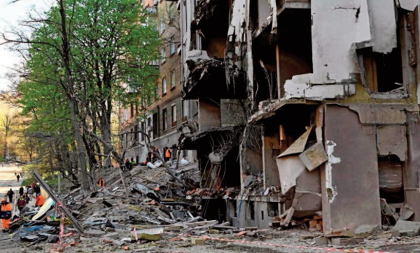Des bombes sur l'est et le sud de l’Ukraine
