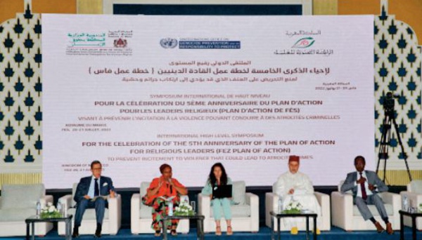 Plan d’ action de Fès: La lutte contre les discours de haine appelle un engagement soutenu et inclusif