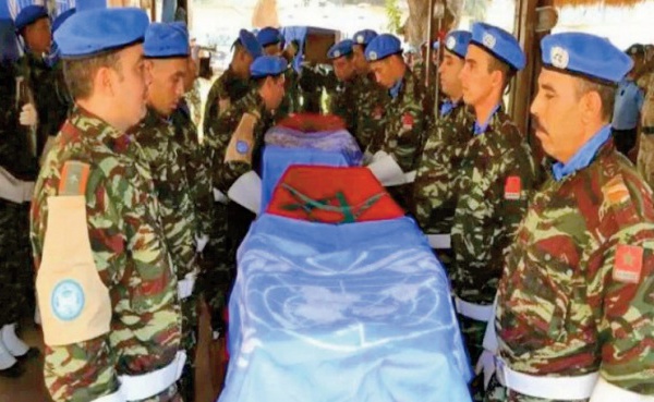 Mort d'un Casque bleu marocain en RDC
