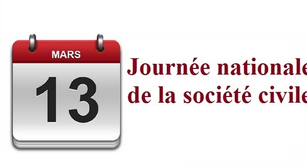 Le 13 mars, Journée nationale de la société civile