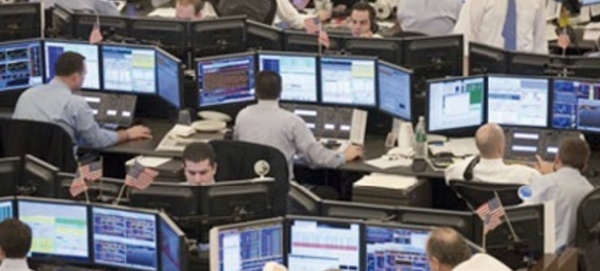 A Dublin, des "traders" calculent les cotes des paris