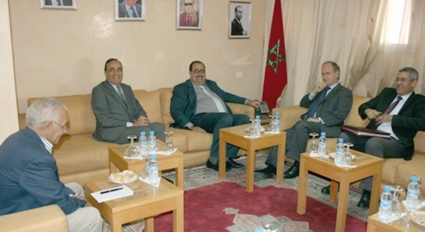 Driss Lachguar reçoit  l’ambassadeur  d’Espagne à Rabat