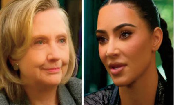 Hillary Clinton perd face à Kim Kardashian