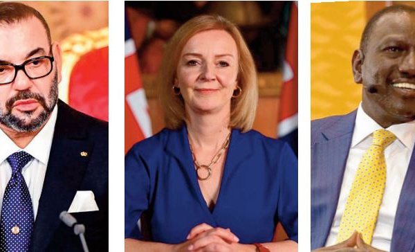 Messages de félicitations de S.M le Roi à la nouvelle Première ministre britannique, Mary ElisabethTruss et au nouveau Président élu de la république du Kenya,William Ruto