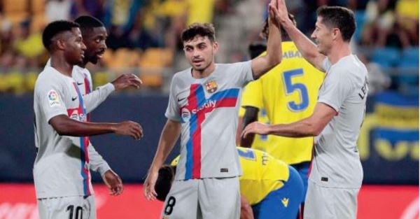 Liga: Le Barça enchaîne à Cadix, l'Atlético se rassure