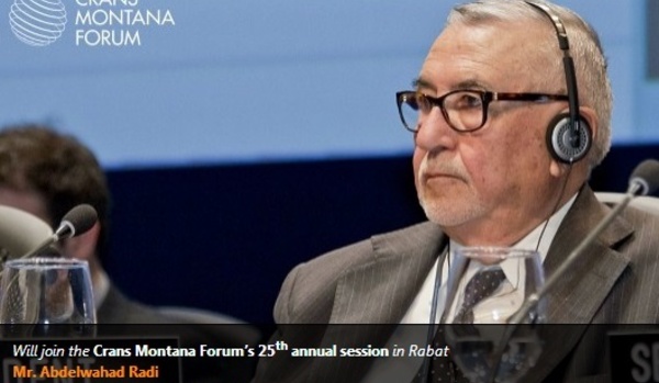 Abdelouahed Radi honoré par la Fondation du Forum Crans Montana