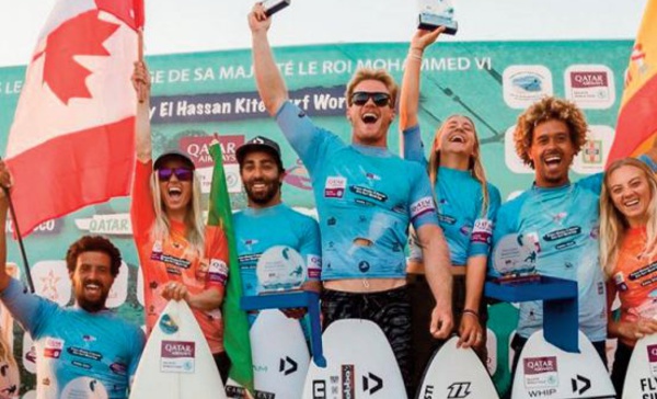 Clôture en apothéose à Dakhla de “Prince Héritier Moulay El Hassan KitesurfingWorld Cup 2022 ”