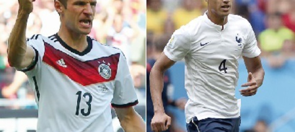 France-Allemagne: les duels du quart de finale