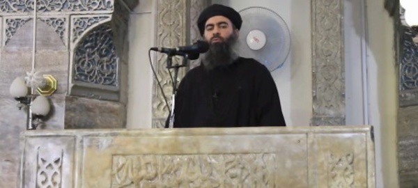 Abou Bakr Al-Baghdadi, le calife autoproclamé de l’EI, réclame l’allégeance des musulmans